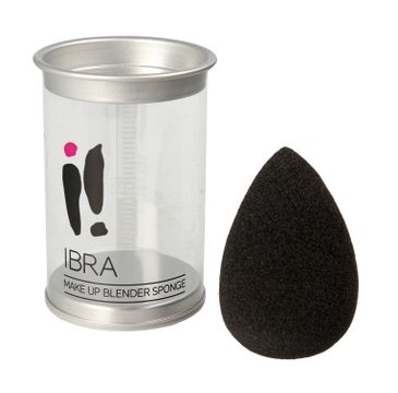 Ibra Make Up Blender Sponge czarna gąbka do makijażu