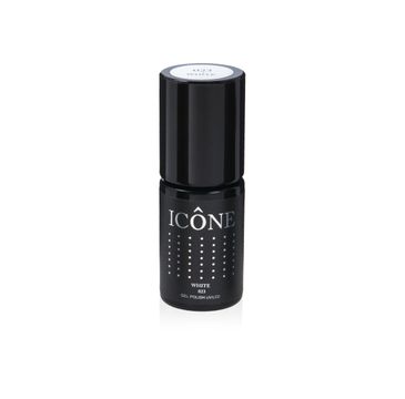 Icone Gel Polish UV/LED lakier hybrydowy 023 White 6ml