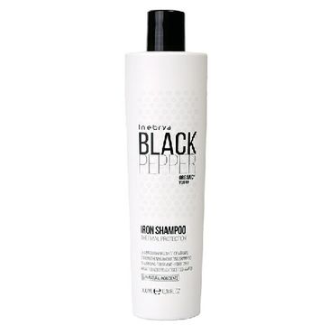 Inebrya Black Pepper Iron Shampoo wzmacniający szampon nawilżający do włosów (300 ml)