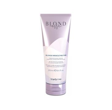 Inebrya Blondesse Blonde Miracle Nectar odżywcza kuracja do włosów blond (250 ml)