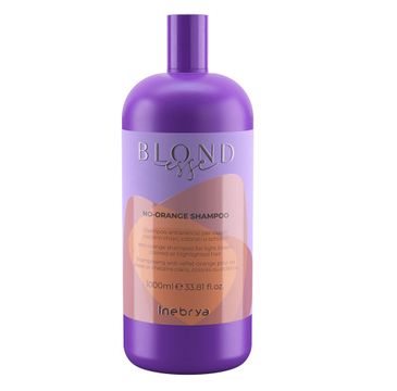 Inebrya Blondesse No-Orange Shampoo szampon do włosów jasnobrązowych farbowanych i rozjaśnianych (1000 ml)