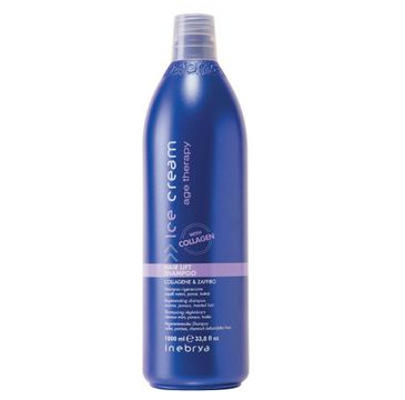 Inebrya Ice Cream Age Therapy Hair Lift Shampoo regenerujący szampon do włosów dojrzałych o porowatej strukturze (1000 ml)