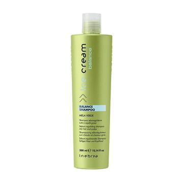 Inebrya Ice Cream Balance Shampoo szampon regulujący sebum do włosów przetłuszczających się (300 ml)