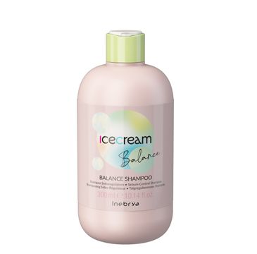 Inebrya Ice Cream Balance Shampoo szampon do włosów przetłuszczających się (300 ml)