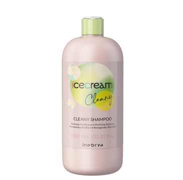 Inebrya Ice Cream Cleany oczyszczający szampon do włosów (1000 ml)