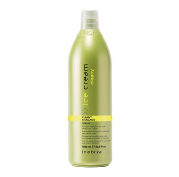 Inebrya Ice Cream Cleany Shampoo szampon przeciwłupieżowy do podrażnionej i wrażliwej skóry głowy (1000 ml)