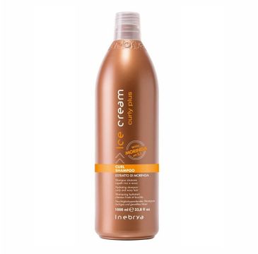 Inebrya Ice Cream Curly Plus Shampoo nawilżający szampon do włosów kręconych i falowanych (1000 ml)