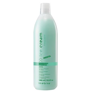 Inebrya Ice Cream Frequent Refreshing Shampoo orzeźwiający szampon miętowy (1000 ml)