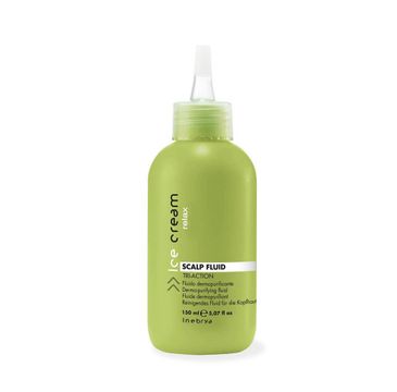 Inebrya Ice Cream Relax Scalp Fluid oczyszczający peeling do wrażliwej skóry głowy (150 ml)