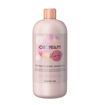Inebrya Keratin Restructuring Shampoo restrukturyzujący szampon do włosów (1000 ml)