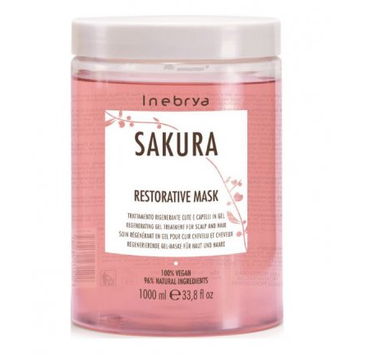 Inebrya Sakura Restorative Mask wzmacniająca maska do włosów (1000 ml)
