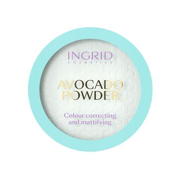 Ingrid Avocado Powder puder korygująco-matujący (8 g)