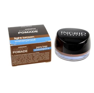 Ingrid Eyebrow Pomade pomada do stylizacji brwi nr 201 Light Brown (5 g)