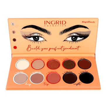 Ingrid Foxy Eyes paleta cieni do powiek (12 g)