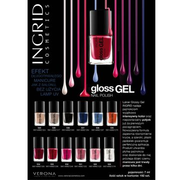 Ingrid lakier do paznokci żelowy Gloss Gel nr 531 (7 ml)