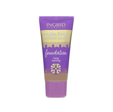 Ingrid Nude Face Natural Result Foundation podkład kryjący 24 Nutty (30 ml)