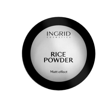 Ingrid Rice Powder puder do twarzy Translucent (10 g)