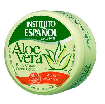 Instituto Espanol Aloe Vera Body Cream nawilÅ¼ajÄ…cy krem do ciaÅ‚a i rÄ…k na bazie aloesu (200 ml)