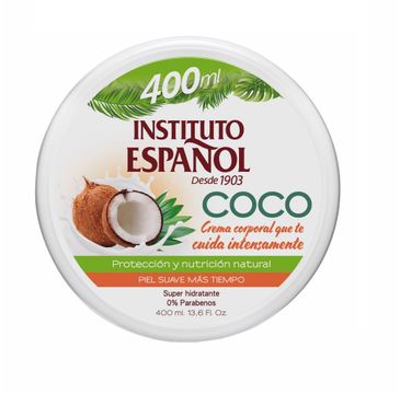 Instituto Espanol Coco nawilżający krem do ciała (400 ml)