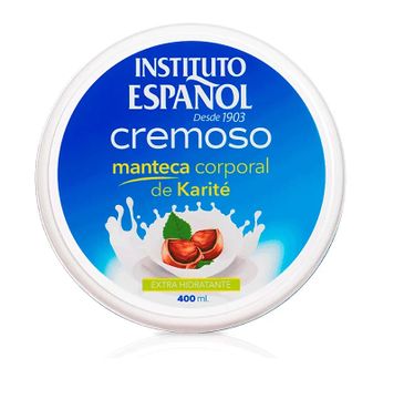 Instituto Espanol Shea Butter nawilżający krem do ciała i rąk z masłem shea (400 ml)