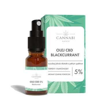 Intenson Cannabi Nature olej CBD czarna porzeczka 5% (10 ml)