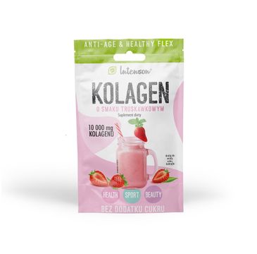 Intenson Kolagen o smaku truskawkowym suplement diety (11 g)