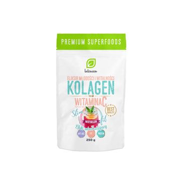 Intenson Kolagen + Witamina C suplement diety efekt odmÅ‚adzajÄ…cy (250 g)