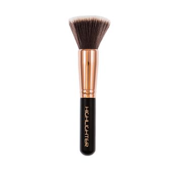 Inter-Vion Make-Up Brush pędzel do rozświetlacza i bronzera Rose Gold