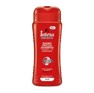 Intesa Aloe Bath & Shower Shampoo Pour Homme płyn do kąpieli i szampon dla mężczyzn (500 ml)