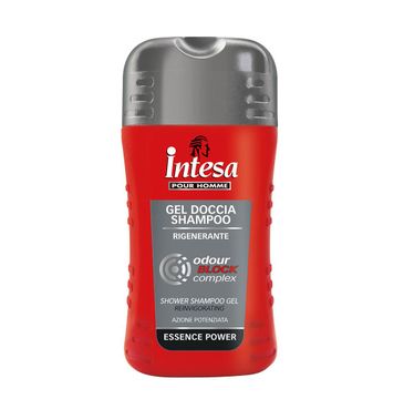 Intesa Essence Power Shower Shampoo Gel Pour Homme żel pod prysznic i szampon dla mężczyzn (250 ml)