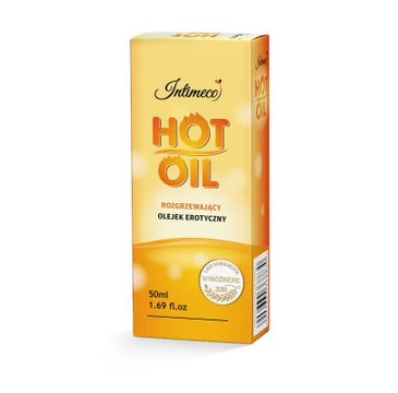 Intimeco Hot Oil rozgrzewający olejek erotyczny do masażu (50 ml)