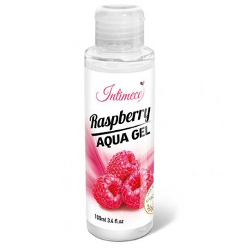 Intimeco Raspberry Aqua Gel nawilżający żel intymny o aromacie malinowym 100ml