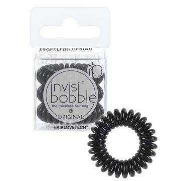 Invisibobble Original gumki do włosów True Black 3szt