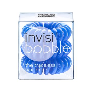 Invisibobble Traceless Hair Ring Navy Blue gumki do włosów (3 szt.)