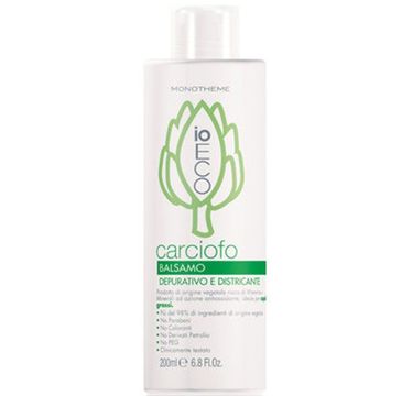 ioECO Artichoke Hair Balm rewitalizująca odżywka do włosów przetłuszczająych się z ekstraktem z karczocha 200ml