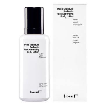 Iossi Deep Moisture Prebiotic Fast Absorbing Body Lotion intensywnie nawilżający balsam do ciała z naturalnymi prebiotykami (200 ml)