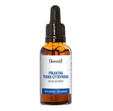 iossi Pikantna Trawa Cytrynowa olejek do brody (30 ml)