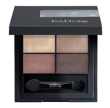 Isadora Eye Shadow Quartet poczwórne cienie do powiek 10 Boho Browns (4 g)