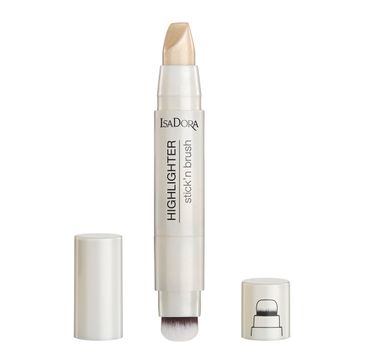 Isadora Highlighter Stick'n Brush rozświetlacz w sztyfcie 21 Sparkling Beige 3.8g