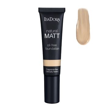 Isadora Natural Matt Oil Free Foundation podkład matujący 10 Matt Porcelain (35 ml)