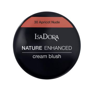Isadora Nature Enhanced Cream Blush róż do policzków 30 Apricot Nude (3 g)