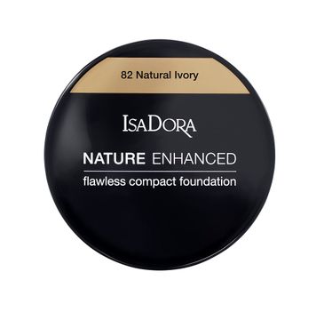 Isadora Nature Enhanced Flawless Compact Foundation podkład w kompakcie 82 Natural Ivory (10 g)