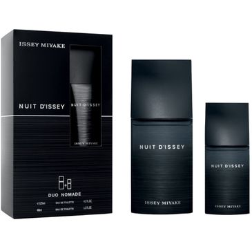Issey Miyake Nuit D'Issey Pour Homme zestaw woda toaletowa spray 125ml + woda toaletowa spray 40ml