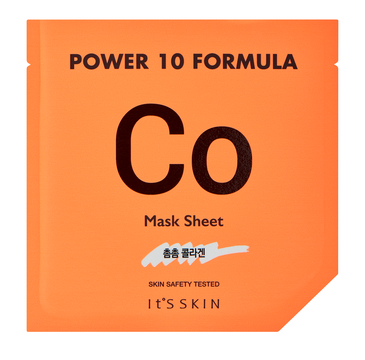 It's Skin Power 10 Formula Mask Sheet CO - ujędrniająca maska w płachcie z kolagenem 25 ml
