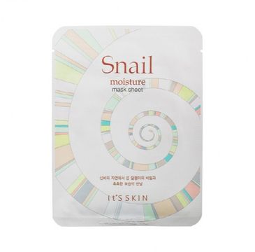 It's Skin Snail Moisture Mask Sheet - maska do twarzy z ekstraktem ze śluzu ślimaka 22 g