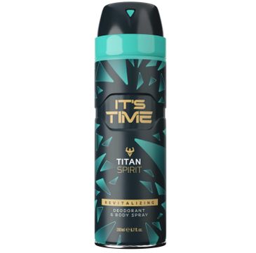 It's Time Dezodorant do ciała w sprayu Titan Spirit 200ml