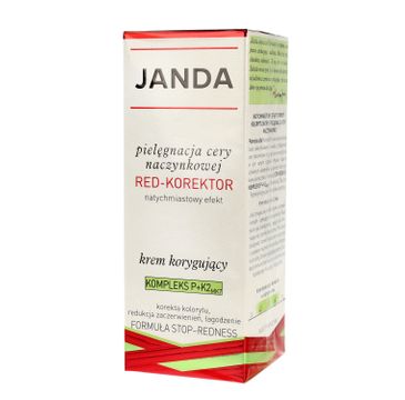 Janda – Cera naczynkowa krem korygujący Red Korektor (50 ml)
