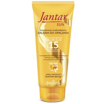 Jantar – Sun Bursztynowy wodoodporny balsam SPF 15 (200 ml)