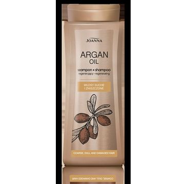 Joanna Argan Oil szampon do włosów suchych i zniszczonych z olejkiem arganowym 400 ml