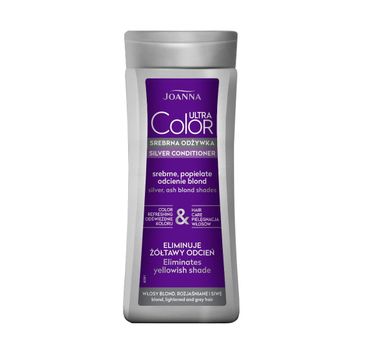 Joanna Ultra Color Srebrna odżywka do włosów Srebrne Popielate Odcienie Blond (200 g)